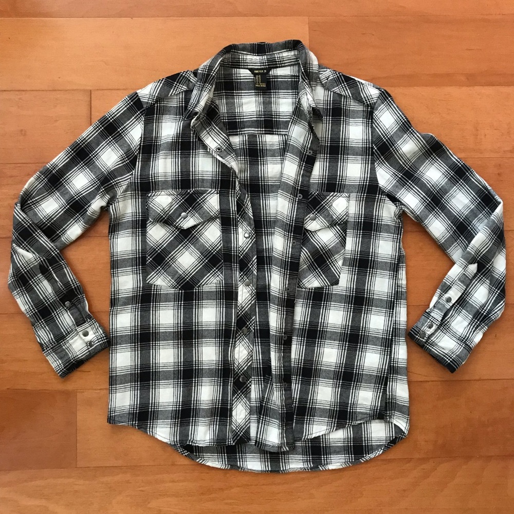 Black & White Flannel